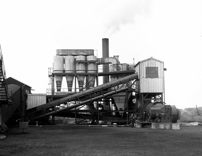 Coal Drier at Fishburn Colliery