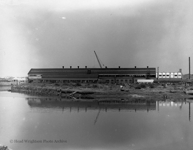 View of Head Wrightson's waterfront