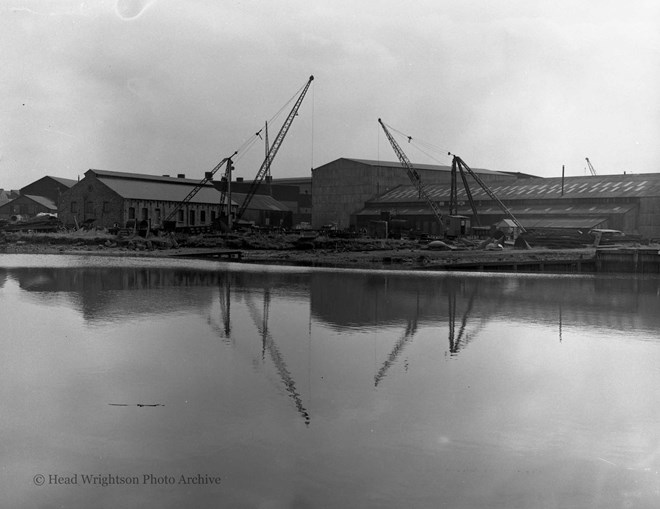 View of Head Wrightson's waterfront