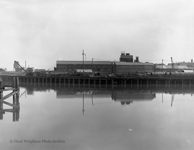 View of Head Wrightson's waterfront