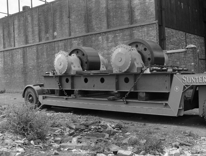 load leaving Head Wrightson Stockton