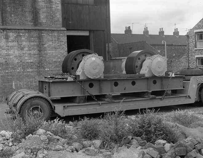 load leaving Head Wrightson Stockton