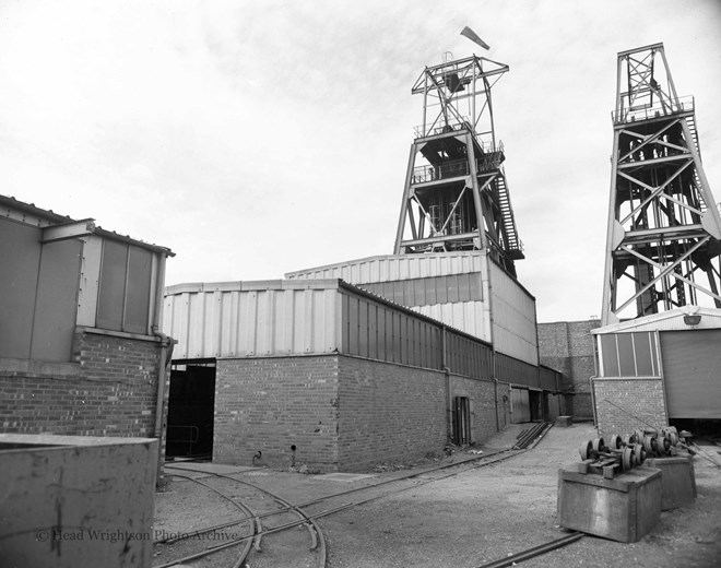 Headgear & Air Lock Doors At Linby, Hucknall & Florence Colleries