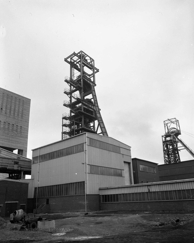 Headgear & Air Lock Doors At Linby, Hucknall & Florence Colleries