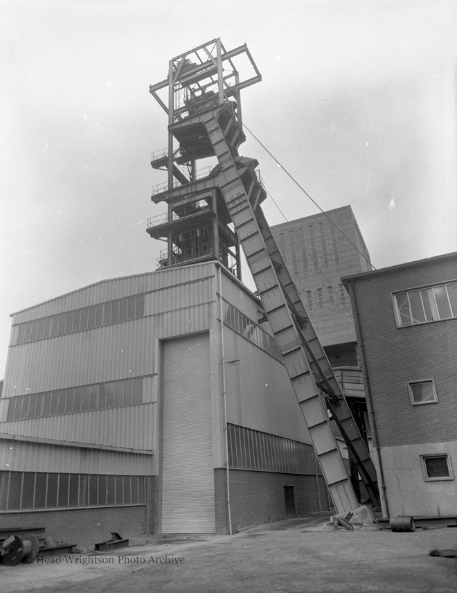 Headgear & Air Lock Doors At Linby, Hucknall & Florence Colleries