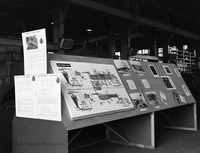 Both Sides Of Display Stand In Sinter Lab