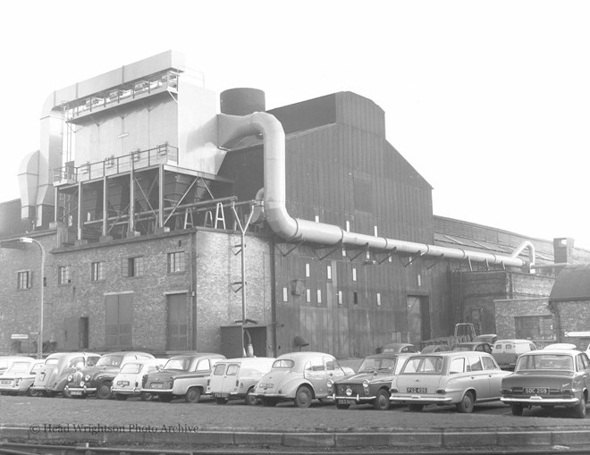 Precipitator on Foundry Roof