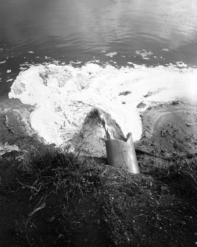 Effluent into River at Yarm