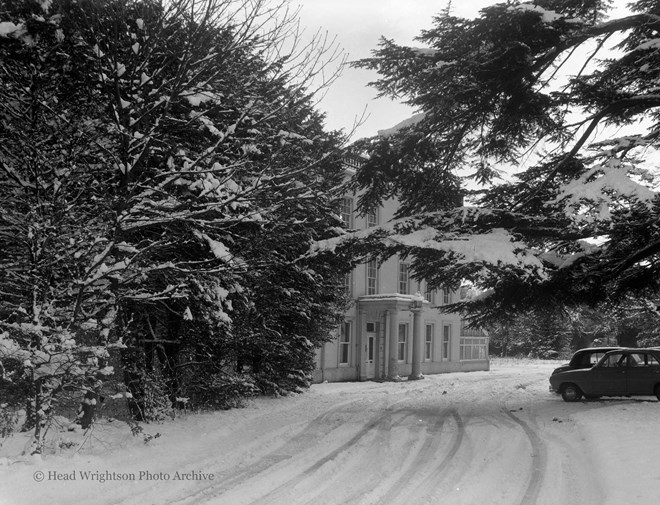 Yarm Friarage in the Snow