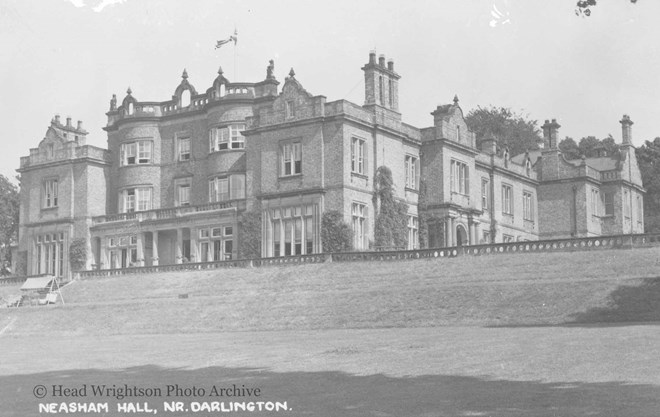 Copy of Post Card of Neasham Hall