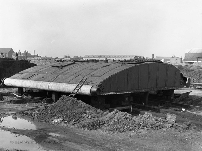 Middlesbrough Dock Gates on Slipway