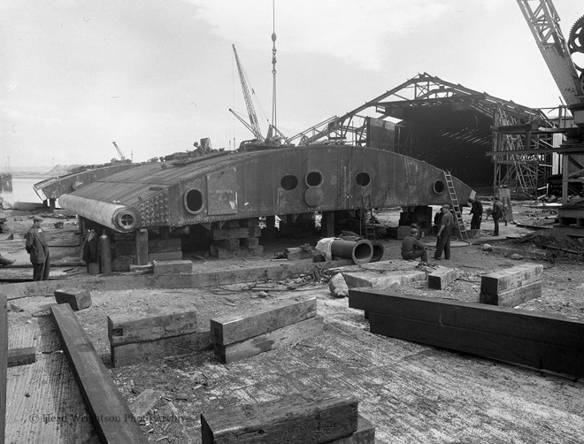 Middlesbrough Dock Gates on Slipway