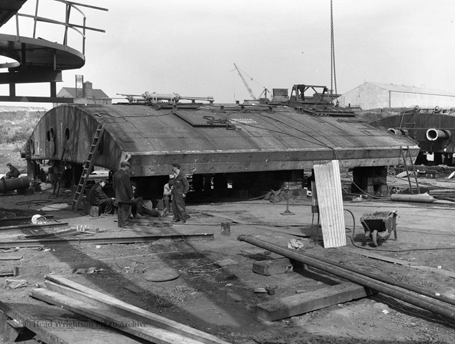 Middlesbrough Dock Gates on Slipway