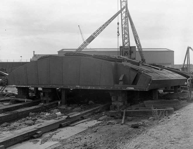 Middlesbrough Dock Gates on Slipway