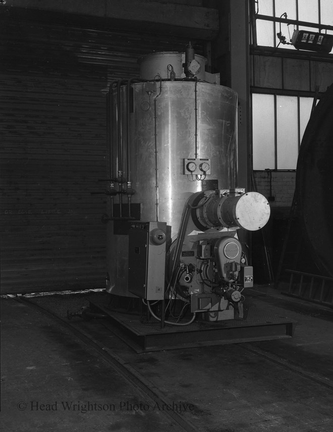 Boiler at Head Wrightson Stockton Forge (L. Eden)