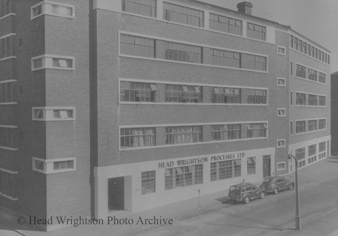 Copy Head Wrightson Process London main office block