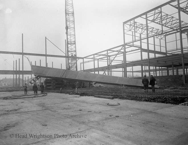 Lifting of Billingham Sports Forum Legs