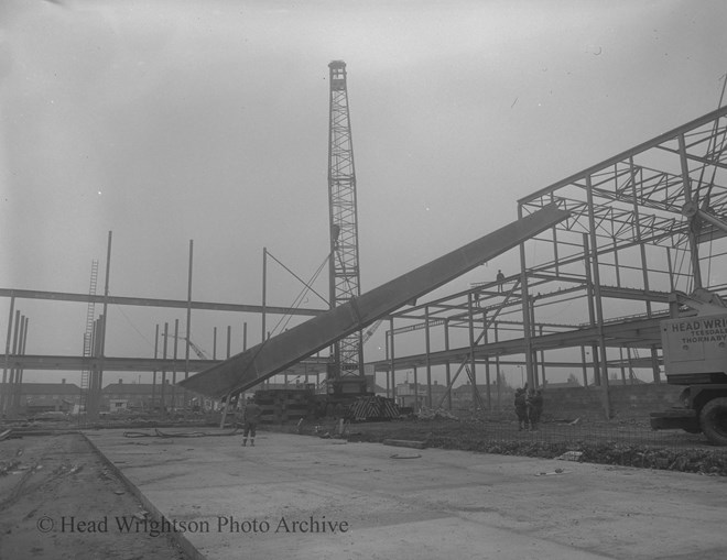 Lifting of Billingham Sports Forum legs