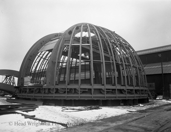 telescope dome at h.w. stockton