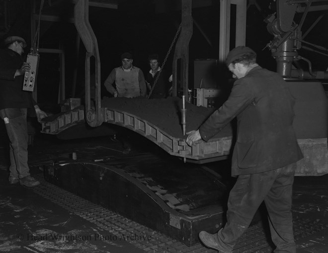 New sand plant at Eaglescliffe Iron foundry