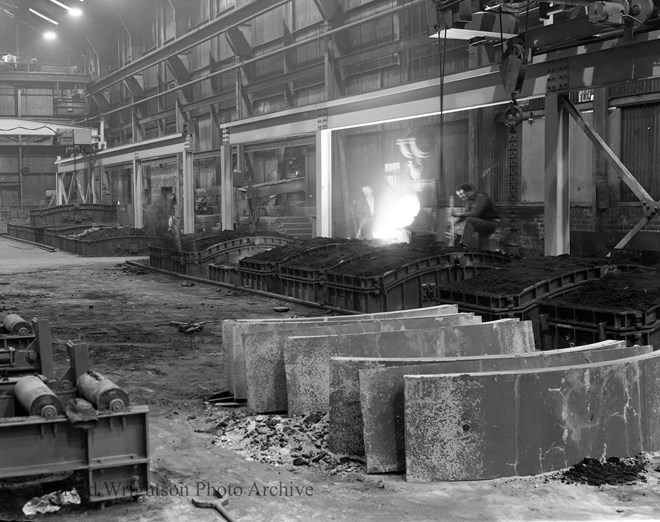 Sand Plant at Eaglescliffe Iron Foundry
