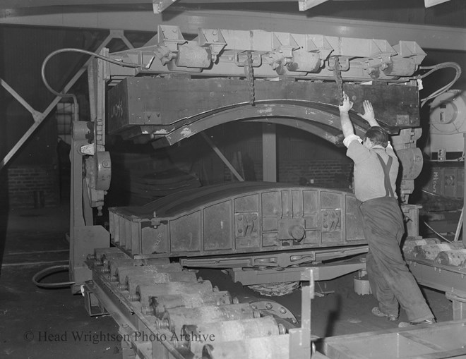 Sand Plant at Eaglescliffe Iron Foundry