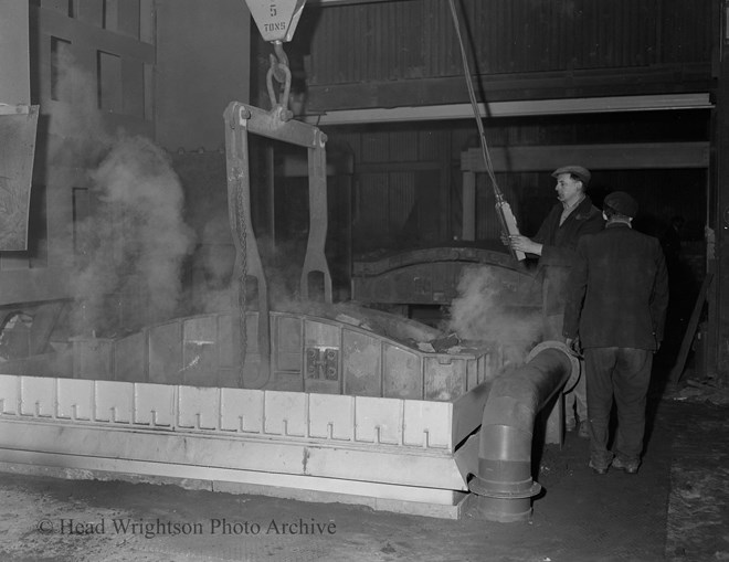 Sand Plant at Eaglescliffe Iron Foundry