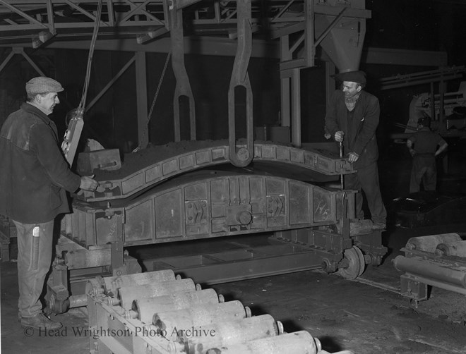 Sand Plant at Eaglescliffe Iron Foundry