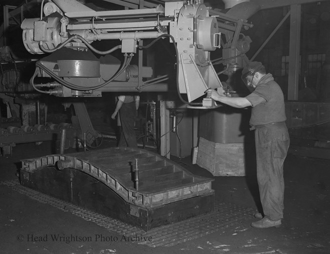 Sand Plant at Egglescliffe Iron Foundry