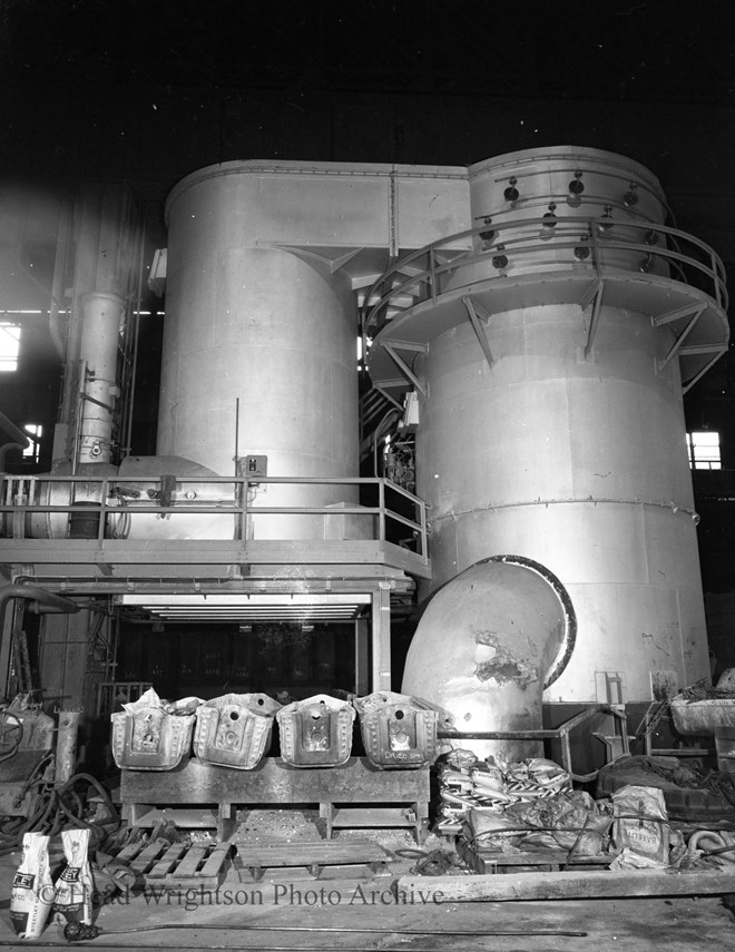 electrostatic precipitator & conditioning tower at dorman long cleveland works