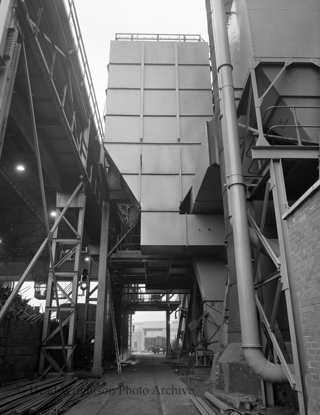 electrostatic precipitator & conditioning tower at dorman long cleveland works