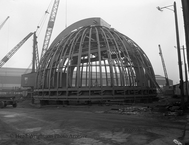 Progress shots of Telescope Dome