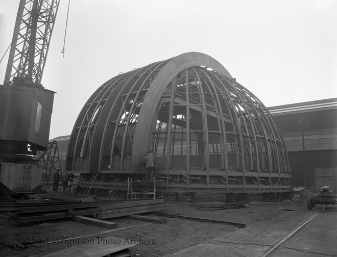 Progress shots of Telescope Dome