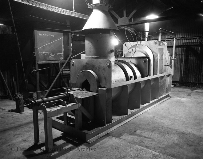 Push Furnace in Shed Near River