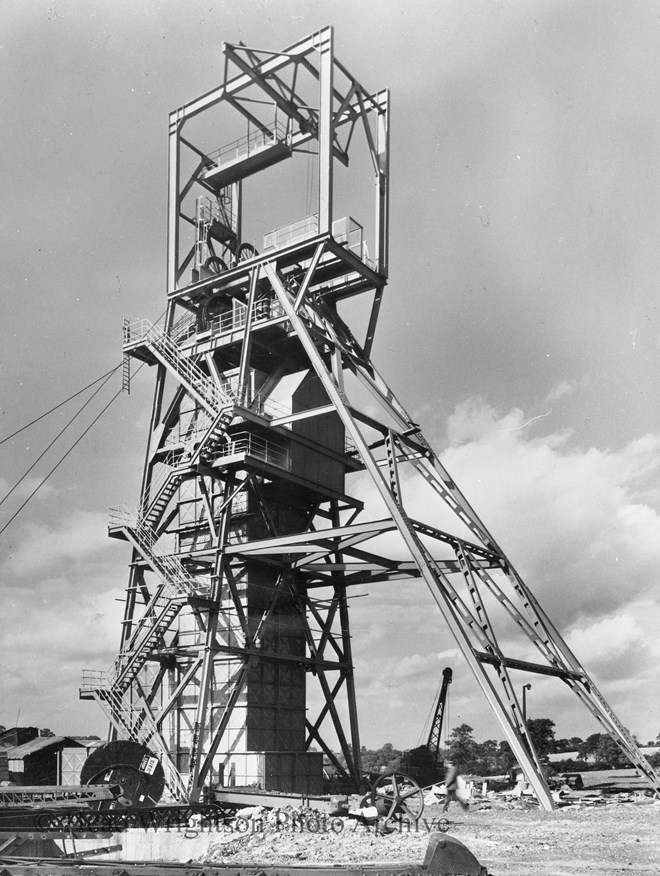Copy of Photograph (Daw Mill Colliery Headgear) Mr Eden