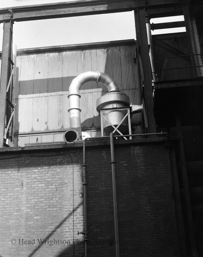 gas cleaning plant at egglescliffe iron foundry