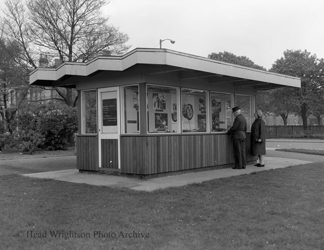 stampings' display stand at west hartlepool