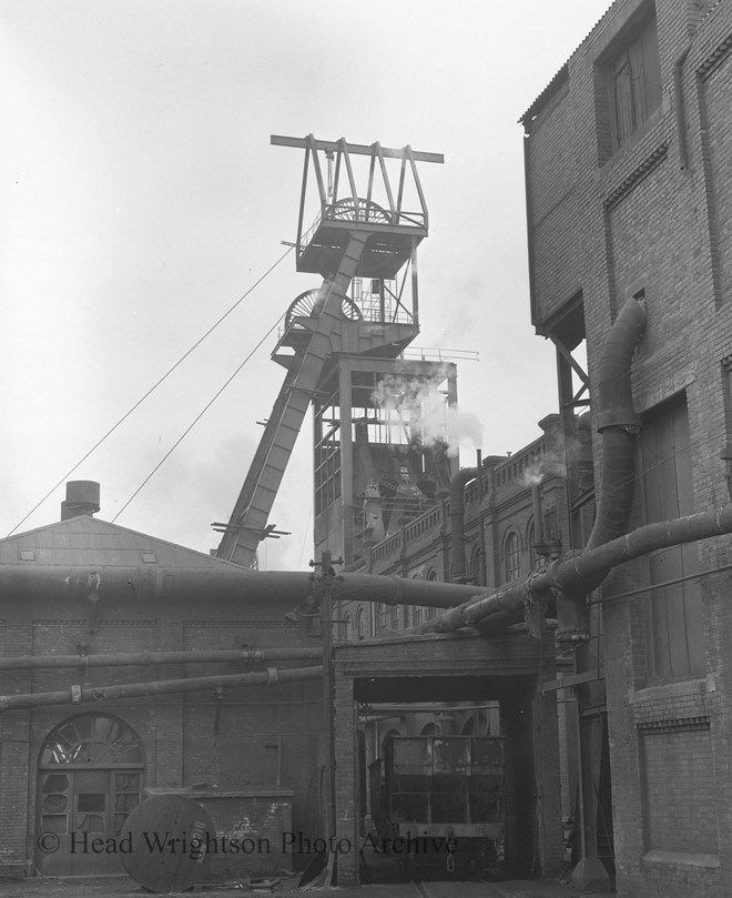 New Head Gear at Horden Colliery