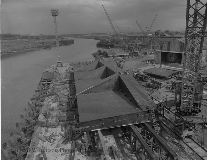 Dock Gates on Slipway