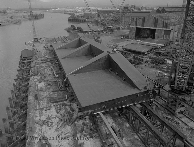 Dock Gates on Slipway