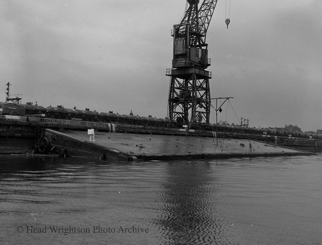 Dock Gate for TEMA in Middlesbrough Docks