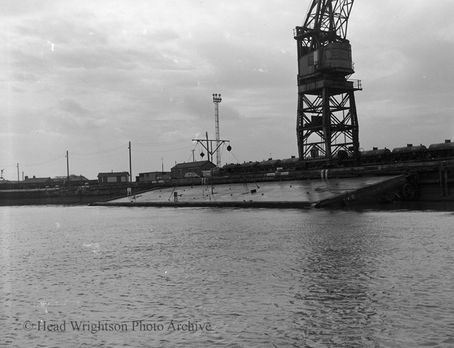 Dock Gate for TEMA in Middlesbrough Docks