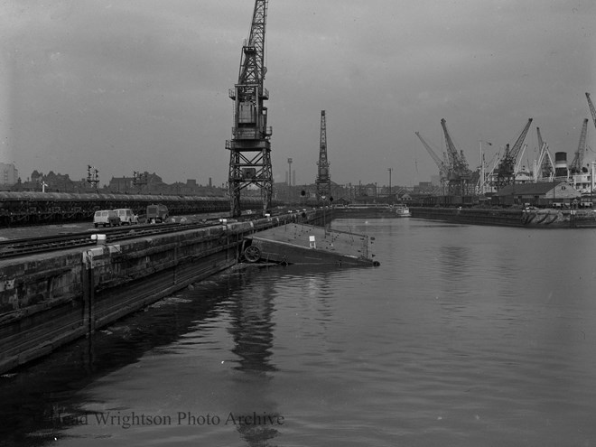 Dock Gate for TEMA in Middlesbrough Docks