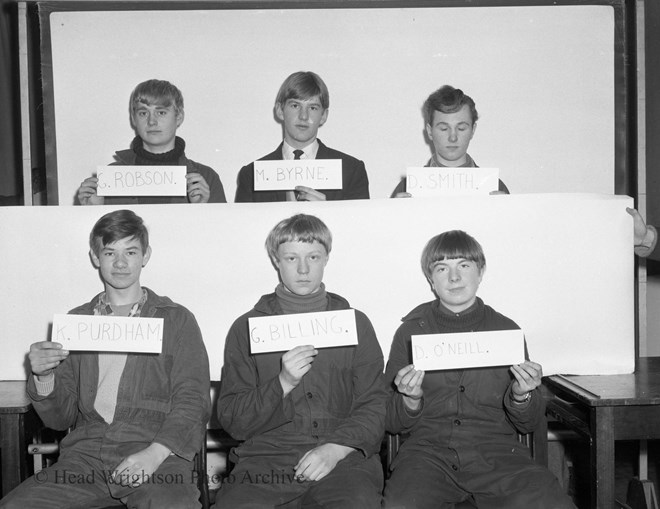 apprentice school identity photographs 66/67 year