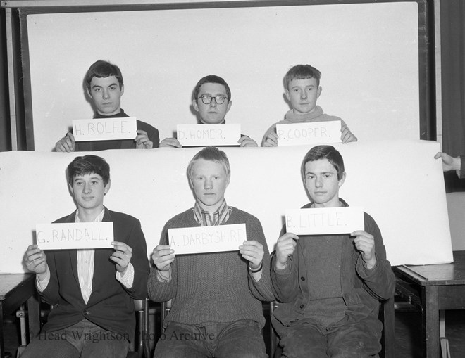 Apprentice School identity photos 66/67 year