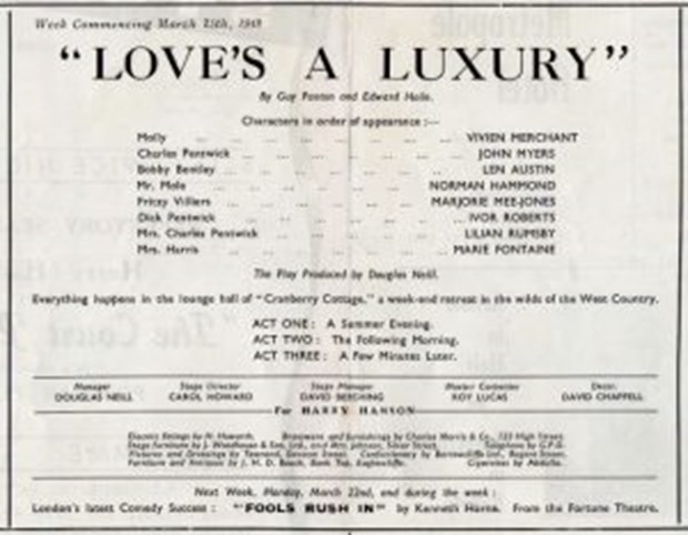 1948 Love's a Luxury