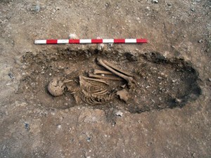 link and image related to article on Anglo-Saxon Cemetery - A Gruesome Discovery