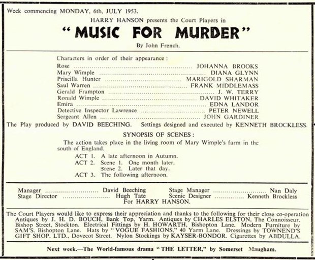 Music for Murder