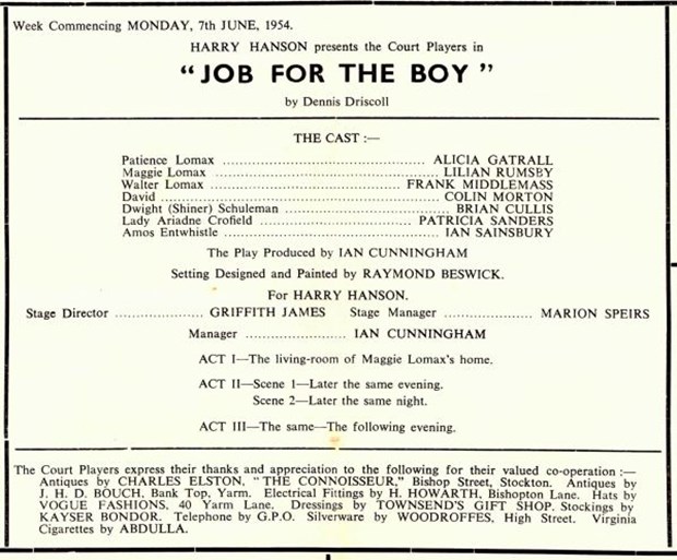 Job for the boy