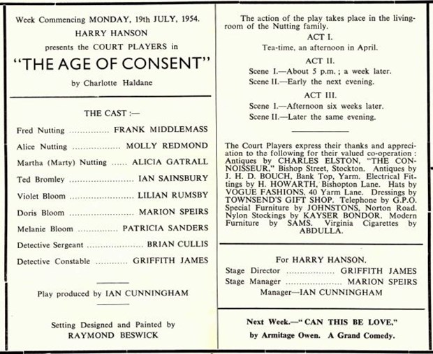 The age of Consent